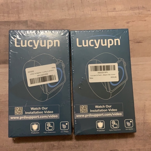 2 Case Set & 6 Pack Screen Protector Compatible with Apple Watch Series 7 41mm - Picture 2 of 11